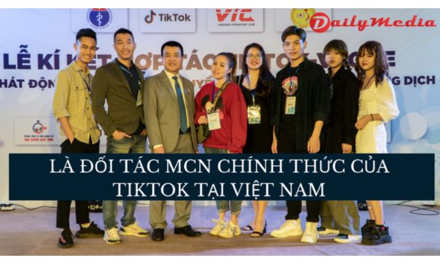 Daily Media đã sớm trở thành đối tác của Tiktok Việt Nam