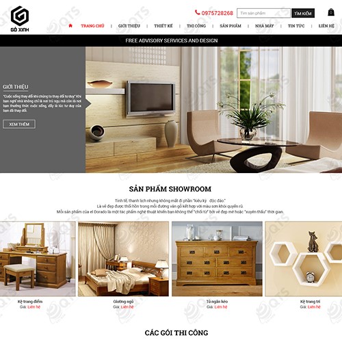 Quy trình thiết kế web nội thất tại Marketing Agency