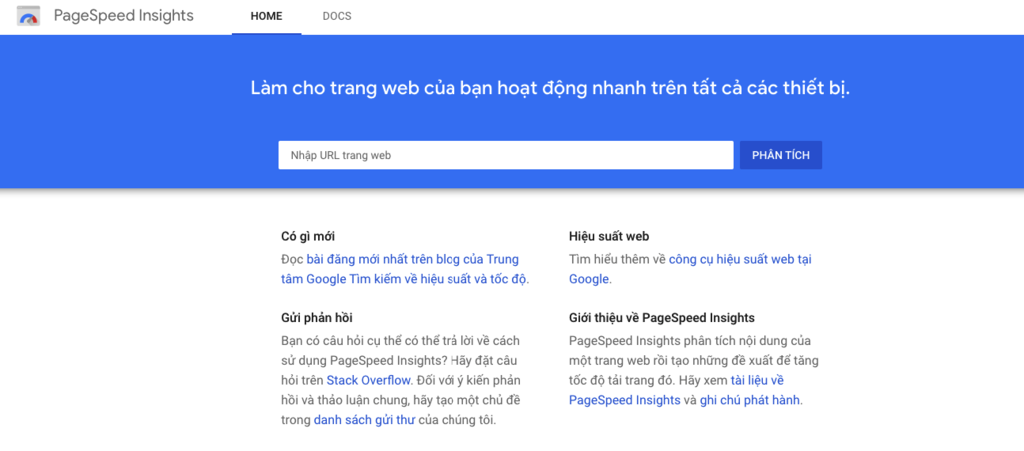 Cách Sử Dụng Google PageSpeed Insights